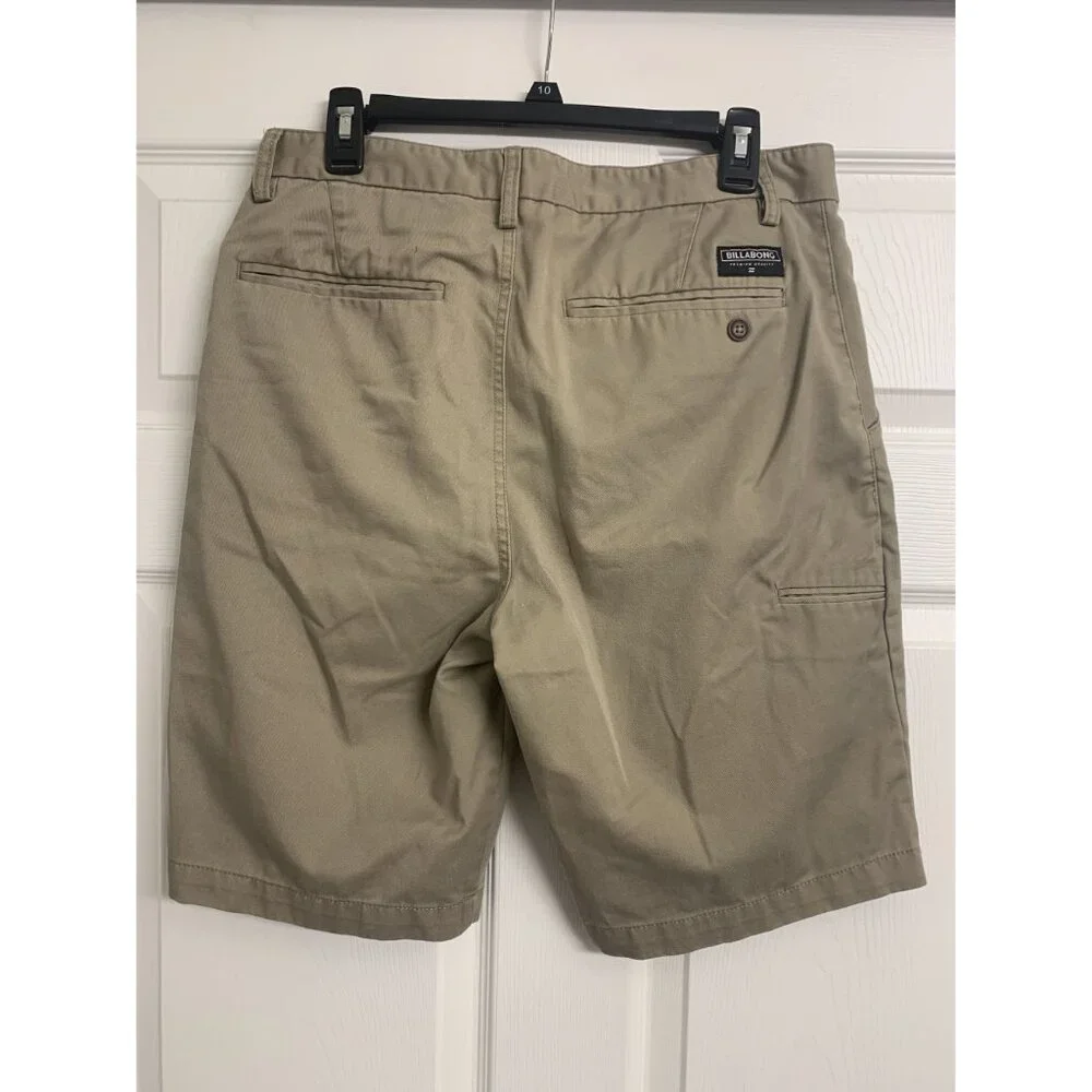 Billabong 32 Cargo Y2K‎ Minimalist Classic Casual Tan Shorts